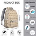 thumbnail image 6 of Hedgehog Pattern Backpack for School,Cute School Bag,Schoolbag with Adjustable Shoulder Straps & Padded Back,15.3"x11"x7.1".﻿, 6 of 6
