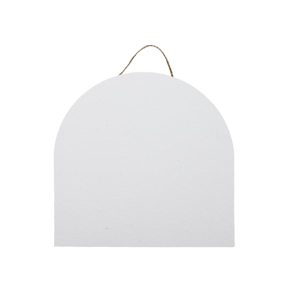 Hello Hobby White Arch Canvas Board for Acrylic, Oil, and Mixed Media Art