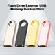 thumbnail image 5 of Injueey Unidad Flash USB 3,0 para teléfono móvil, memoria de almacenamiento para PC, almacenamiento en disco, memoria para fotos, música, Estaciones de acoplamiento para portátiles Plata 4G, 5 of 6