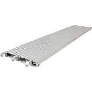 Metaltech Aluminum 7ft. Scaffold Platform, 75-Lb./Sq. Ft. Capacity, 85.53in.W x 19in.D, Model# M-MPA719
