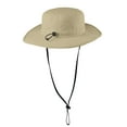 thumbnail image 2 of Port Authority Adult Unisex Regular Plain Wide-Brim Hat Stone Large/X-Large, 2 of 2