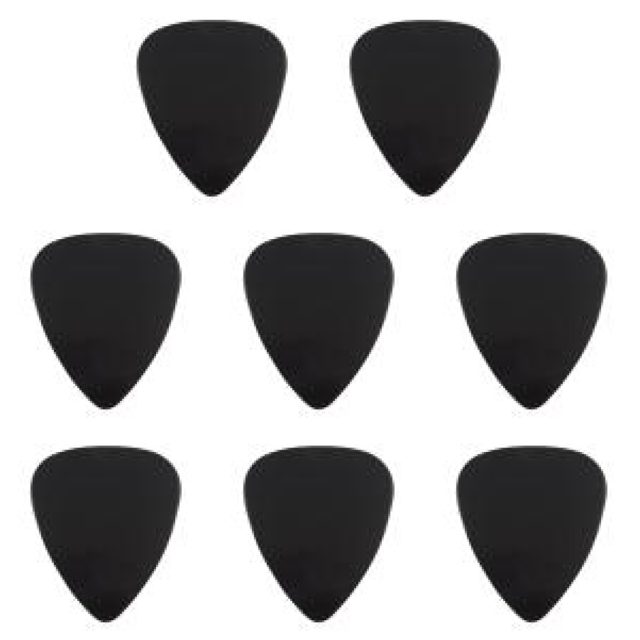 Púas Guitarra Eléctrica 0 8 Mm Grosor para Púa