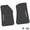 Black w/ Tan Insert, variant on Flextread Floor Mats for 20-24 Jeep Gladiator - Mopar Licensed Factory Fit - Rugged Woods Camouflage w/ Pink Gladiator Insert - 100% Made in USA
