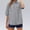 Dark Gray, variant on Endives Womens Cotton Linen Shirt Lapel Embroidered Button Down Shirt 3/4 Sleeve Bteathable Shirt Blouse for Women Spring Trendy White