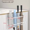 thumbnail image 1 of Wall-Mounted Home Umbrella Organizer: 4-Hook & 4-Hole White Storage Rack for Entryway, Compact Space-Saving Design, Durable Material for Efficient Umbrella and Essentials Storage, Keeps Entrance Tidy, 1 of 6