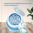 KAPAS Foldable Mini Washing Machine, (5.7Lb/2.6kg Capacity) Portable Compact Lightweight Washer