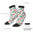 thumbnail image 6 of Pofeuu Christmas Hohoho 1 Print 30cm Socks, Adult Running Hiking Socks for Youth and Adult, 6 of 7