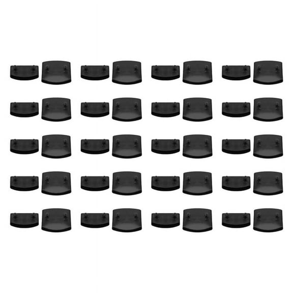 40Pcs Bed Slat End Caps Holders Connector Furniture Accessory for Holding Securing Wooden Slats Bed Board Skeleton Frame