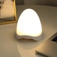 thumbnail image 4 of Luz nocturna recargable de 7 colores que cambia de color | Lámpara con forma de huevo de dinosaurio con control táctil | Luz portátil para habitación infantil y dormitorio de niños, bebés y, 4 of 9