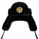 thumbnail image 3 of Hombres emblema nacional ruso Lei Feng sombrero de invierno aviador al aire libre orejeras bombardero gorra a prueba de trampero sombreros rusos Kuyhfg Bienvenido a Kuyhfg, 3 of 4