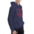 thumbnail image 5 of Montreal Alouettes Hoodie Fleece Casual Pullover Sweatshirt, 5 of 5