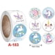 thumbnail image 2 of 1000 Unicorn Stickers - 1" Round Rainbow Unicorns Sticker Rolls, 2 Rolls 500 Stickers Each Roll In Bulk, For Girls & Kids, Unicorn Themed Birthday Par, 2 of 4