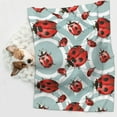 thumbnail image 6 of Yiaed Insects Print Dog Blankets-Cat Blanket Washable for Couch Protection,Puppy Blanket, Soft Plush Reversible Throw Furniture Protector-Small, 6 of 8