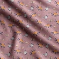 thumbnail image 1 of Soimoi Floral Print,Cotton Poplin, Sewing Fabric Sold by The Yard 42 Inch Wide,Sewing Craft Quilting/Quilt Making Fabric, Peach, 1 of 5