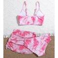 thumbnail image 6 of New Trendy!Homenesgenics Toddler Kids Baby Girls Fashion Cute Gradient Print Swimming Trunks Skirt Seaside Swimsuit Summer Set Pink 8 Years, 6 of 7