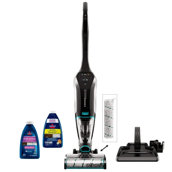 BISSELL - Vacuum &amp; Wash - CrossWave Cordless Max - WiFi Connected - 36V Cordless - Vacuum and wash Your Floors at The Same time - Self-Clean Cycle