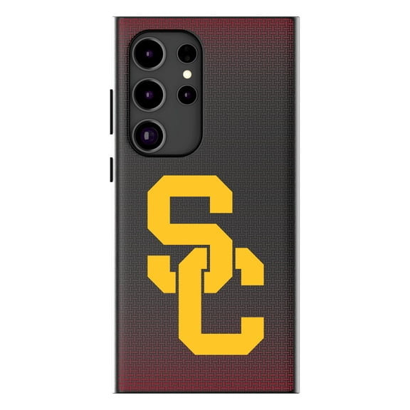 Keyscaper USC Trojans Linen Galaxy Magnetic Bump Case