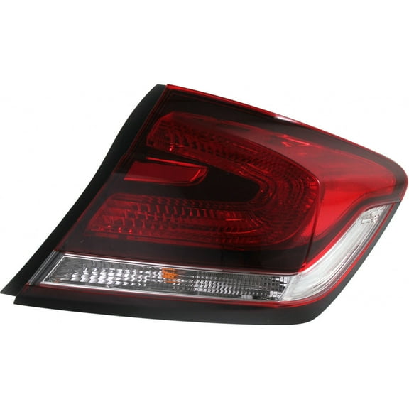 For Honda Civic Sedan 2013 2014 2015 Tail Light Assembly Outer Passenger Side DOT Certified HO2805102N