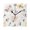 Black, variant on Colorful Butterflies and Flowers Wall Clock Square Clock Decoration Creative Clock Dual Use Black Pointer 7.78in