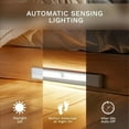 thumbnail image 2 of 8 Inch LED Rechargeable Motion Sensor Light Cabinet Lights Wireless Stick Night Safe Light Bar Auto-Off Indoor for Pantry, Closet, Kitchen, Bathroom - Battery Operated Magnetic Adhesive Cabinet Light, 2 of 5