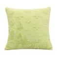 thumbnail image 2 of Square Pillow Cover | Sofa Cushion Case | Standard 18x18 Inch Pillow Protector for Living Room Bedroom Decor | Polyester Fabric with Hidden Zipper | 1 Piece Set, 2 of 6