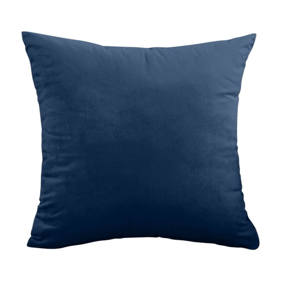 Cinvoph 18"x18" Velvet Throw Pillow Covers Solid Colored Decorative Cushion Cases, Soft Pillow Cases for Couch Sofa Bed Chair Living Room Bedroom, Elegant Home Decor Accents for All Seasons
