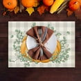 thumbnail image 4 of sruoe Halloween Placemats, Table Place Mats, Dining Mats, Heat Resistant Mats, Portable Washable Non-Slip Linen Place Mats, Pumpkin Ghost Pattern Decor, Mat for Holiday Party Decoration, 4 of 6