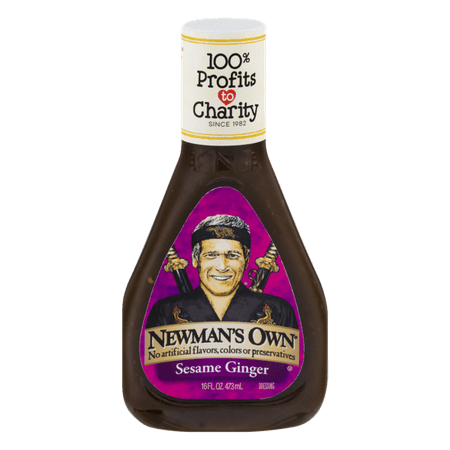 (2 Pack) Newman's Own: Low Fat Sesame Ginger Dressing, 16 (Best Low Fat Dressing)