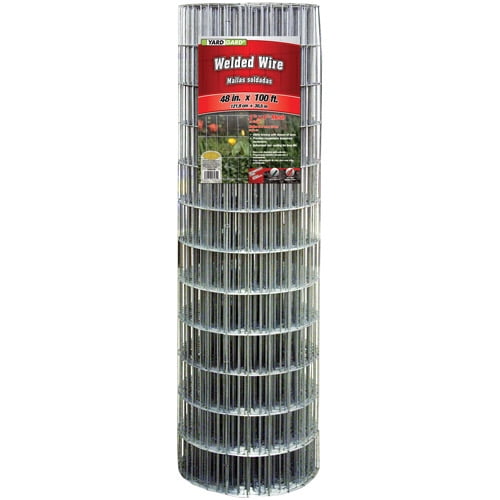 YARDGARD 48 Inch by 100 Foot Galvanized Welded Wire Fence by Midwest Air Technologies