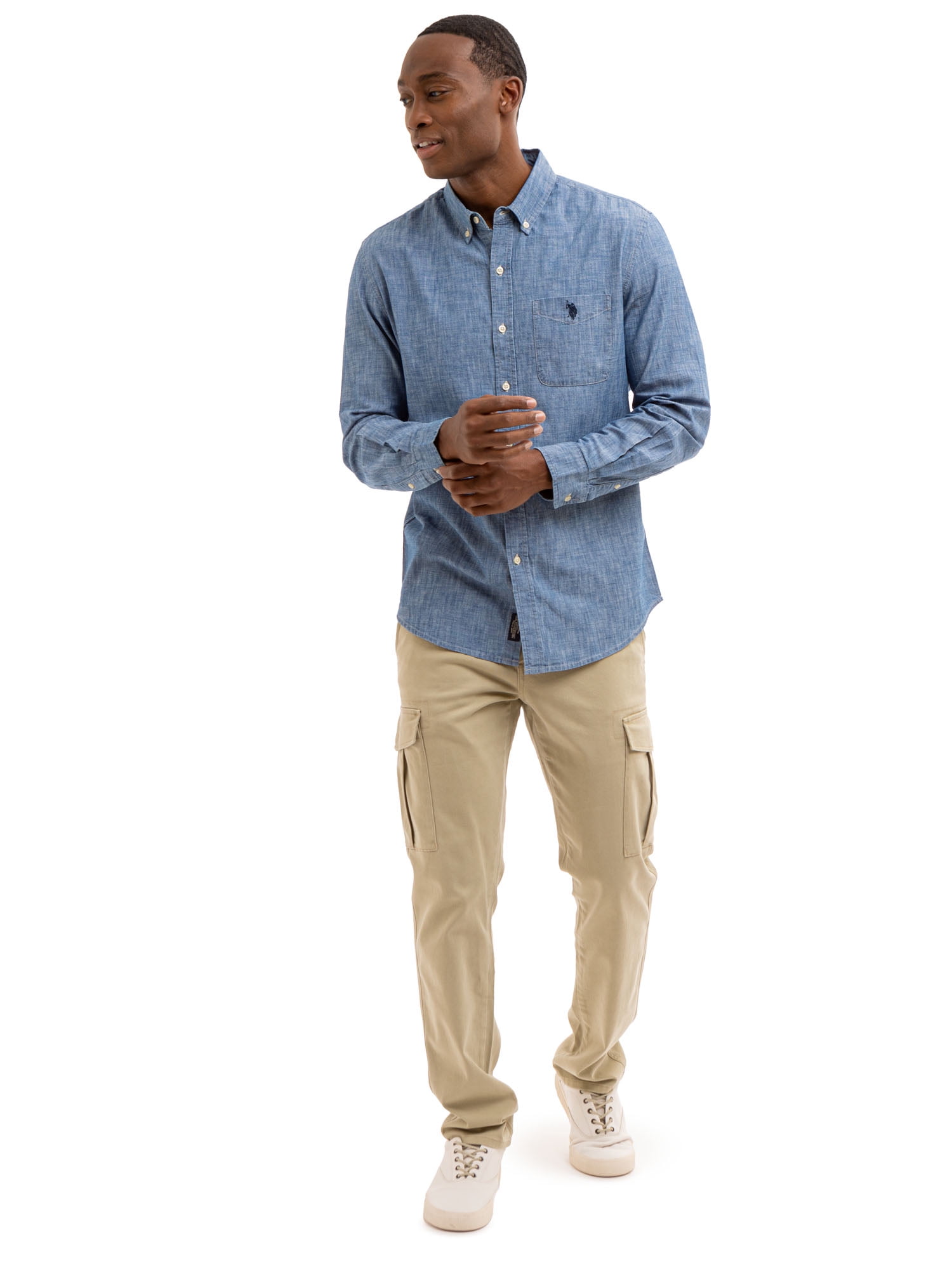 U.S. Polo Assn. Men's Long Sleeve Buttondown Shirt