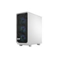 thumbnail image 2 of Fractal Design Meshify 2 Compact RGB White TG High-Airflow Tempered Glass Window PC ATX Mid Tower Computer Case, 2 of 5