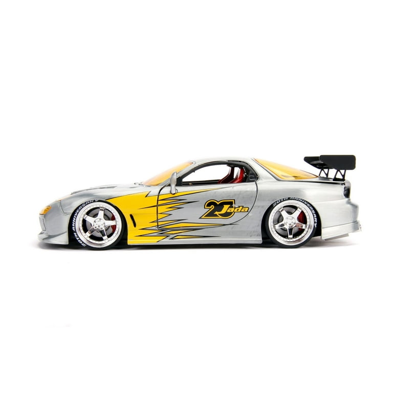 Jada 1:24 Scale 20th Anniversary '93 Mazda Rx7 Toy - Walmart.com