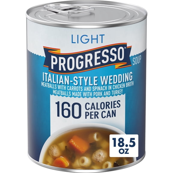 Progresso Light, Italian-Style Wedding Canned Soup, 18.5 oz