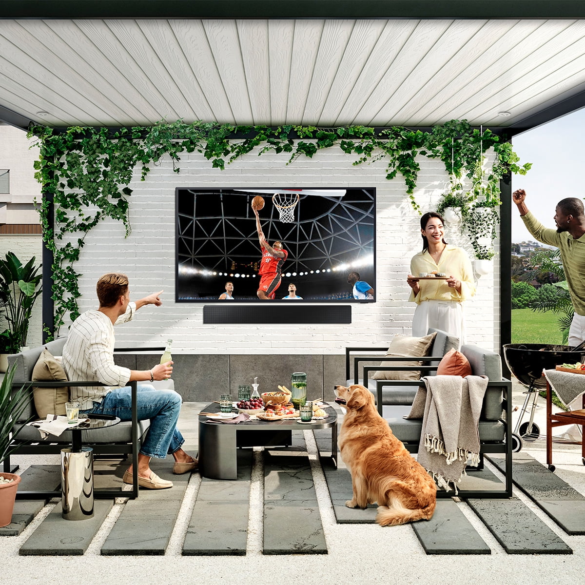 Samsung QN65LST7DA 65" 4K The Terrace Partial Sun QLED UHD Outdoor Smart TV