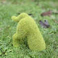 thumbnail image 3 of Mdesiwst Dog Shape DIY Artificial Grass Animal Resin Eye-catching Garden Turf Grass Animal Office Decor, 3 of 8
