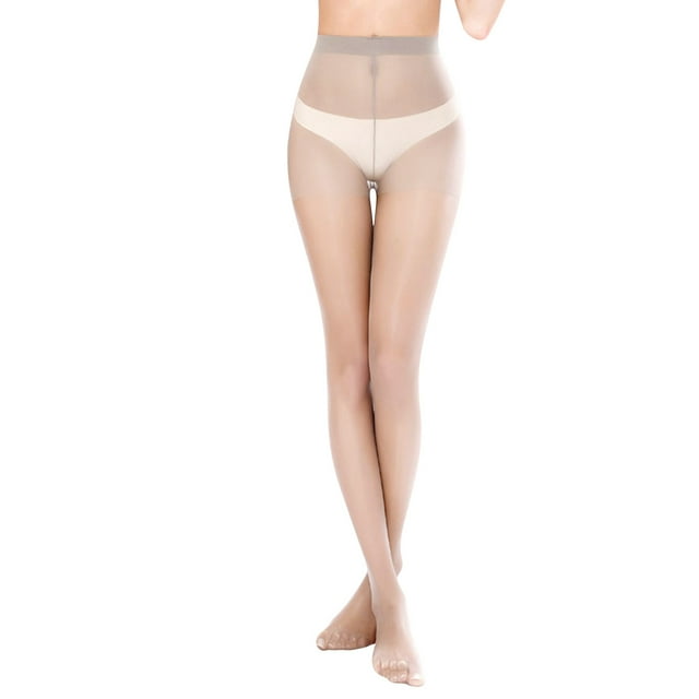 Fgnfyis Collants Transparents de Course pour Femmes, Collants à Maintien Léger, Collants pour Femmes pour un Confort Naturel B