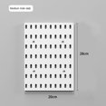 thumbnail image 1 of Nail Board Accessories Combination Wall Storage Rack, Suitable For Bedroom, Study, Kitchen,-HAPDEN, 1 of 4