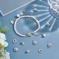 thumbnail image 2 of 10Pcs Brass Snap Clasps Flat Round Real Platinum Plated 15.5x9x4.5mm Hole: 1.2~1.5mm diy, 2 of 5