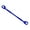Blue, variant on Aluminum Balance Handle Bar Strengthen Lever Bar Balance Beam Crossbar