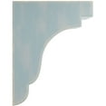 thumbnail image 3 of 5 1/4"W x 8 1/2"D x 11"H Bedford Wood Vintage Decor Bracket, Driftwood Blue, 3 of 6