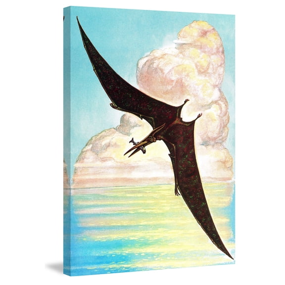 Marmont Hill "Pterodactyl" by Curtis Painting Print on Canvas