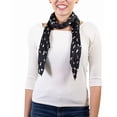 thumbnail image 3 of Capelli New York Fashion Prints Skinny Scarf Wrap Shawl, 3 of 6