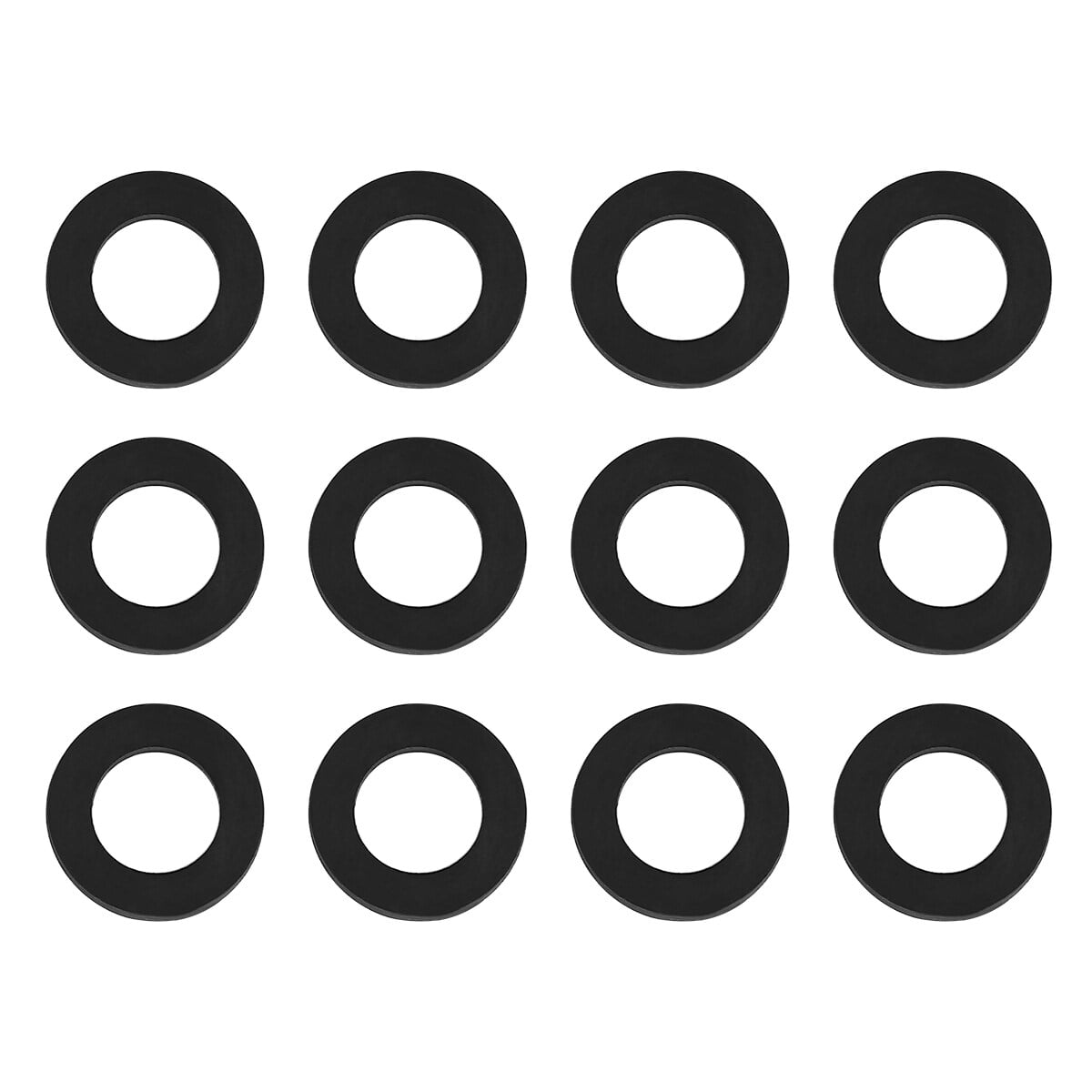 100pcs 1/2 Inch Hose Seal Ring Thickened Garden Pipe Waterproof Rubber