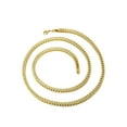 thumbnail image 2 of Gold Chain - Womens Semi Solid  Diamond Cut Franco Chain 10K/14K Gold, 2 of 7