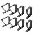 thumbnail image 1 of 8pack Stainless Steel Tablecloth Clips Black Picnic Tablecloth Clips Adjustable Anti-skid Fixed Tab-YNP, 1 of 5