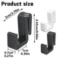 thumbnail image 2 of S Hooks for Hanging on Wire Shelves,S Shaped Hanging Hooks Hangers Snap On,Small Plastic Wire Rack Hook,Multi-purpose Clip-on Hooks for Kitchen Bedroom Office Store,No Drill No Damage to Wall, 2 of 4