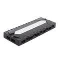 thumbnail image 1 of ARGB Splitter PWM Fan Hub, 10 Ports PWM Fan Hub with Controller Splitter 1 to 10 Serial ATA Power Port 5V 3Pin Magnetic Base PC Case Fan Splitter ARGB Controller PC Fans Hub for, 1 of 7