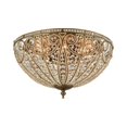 thumbnail image 1 of Elizabethan 8 Flush Clair en Bronze Foncé, 1 of 5