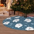 thumbnail image 6 of Picia Christmas sheep Print Christmas Tree Skirt , Christmas Tree Skirt Ornaments for Merry Christmas Holiday Party Decorations Indoor Outdoor-36", 6 of 7
