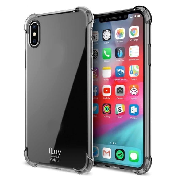 Funda ILUV Gelato para iPhone XS MAX TPU Humo Translucido